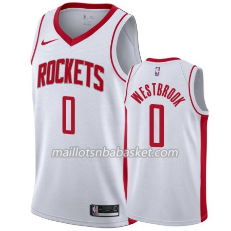 Maillot Homme Houston Rockets Russell Westbrook 0 2019-20 Nike Association Edition Swingman
